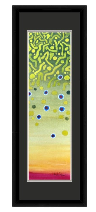 "Trout Flanks" Watercolor Prints