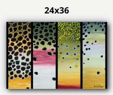 "Trout Flanks" Canvas Prints